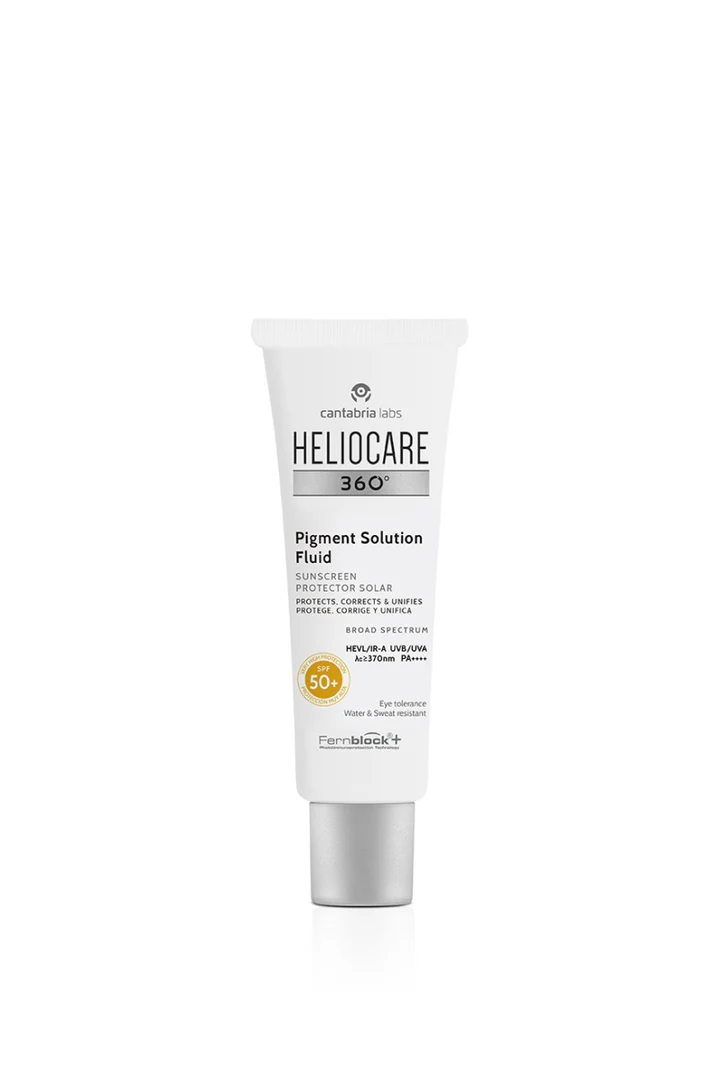 HELIOCARE PACK PROMO 360° HELIOCARE PIGMENT SOLUTION FLUIDE SPF50+ 50ML + ENDOCARE AQUAFOAM 125ML OFFERT