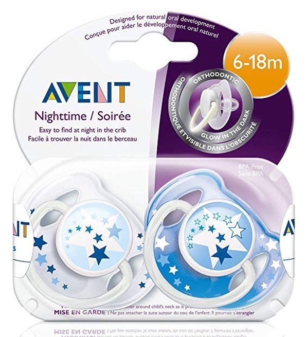 Avent Sucette Nuit 6-18 M Scf 176/62