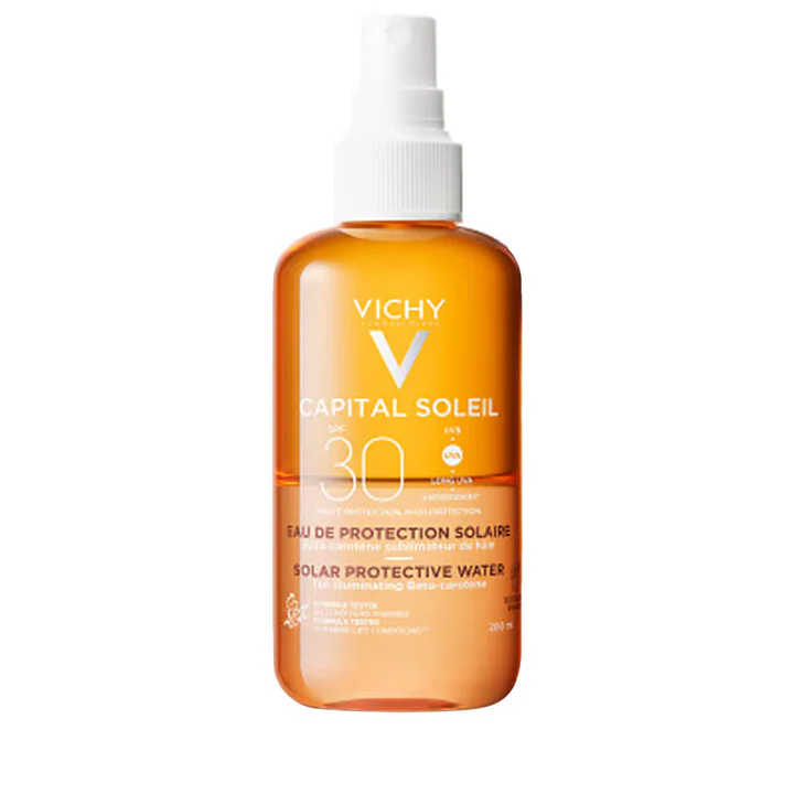 Vichy Eau de protection solaire hâle sublimé SPF30 – 200ml