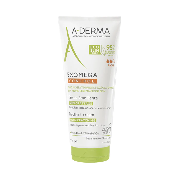 A-derma EXOMEGA CONTROL Crème Émolliente | 200 Ml