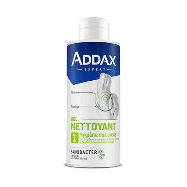 Addax SANIBACTER Gel Nettoyant Pieds 125ml
