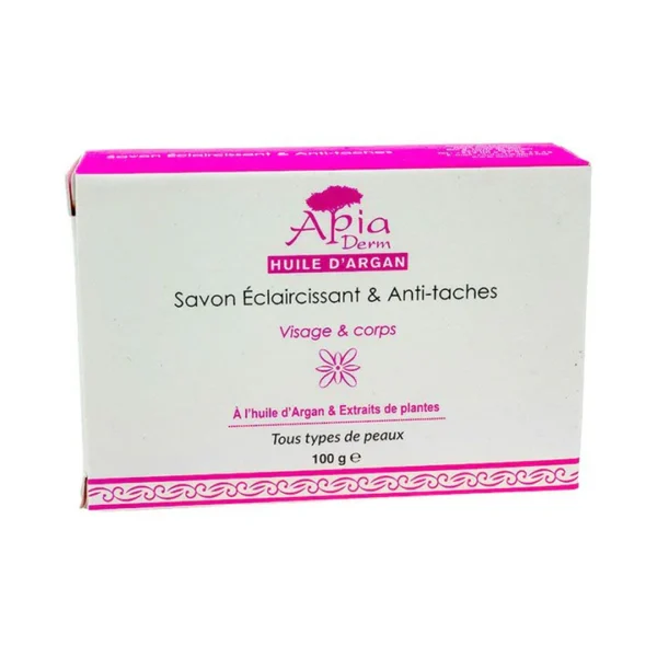 Apia Derm Savon Eclaircissante Et Anti-Taches 100g