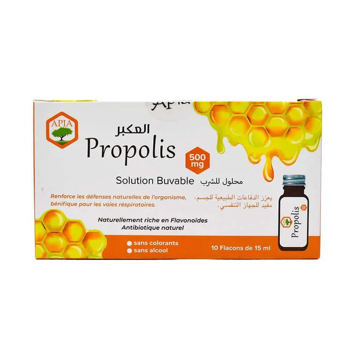 Apia Propolis Solution Buvable 10 Flacon 15ml