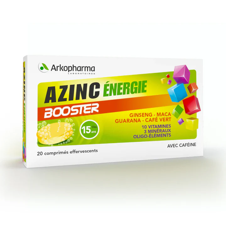 Azinc Energie Booster 20 Comprimés