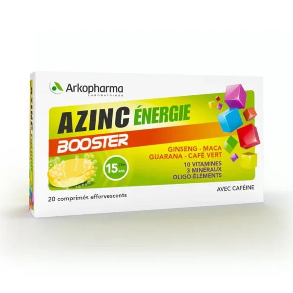Azinc Energie Booster 20 Comprimés