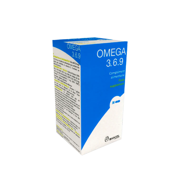 Biocol Omega 3.6.9 30 Gélules Circulation