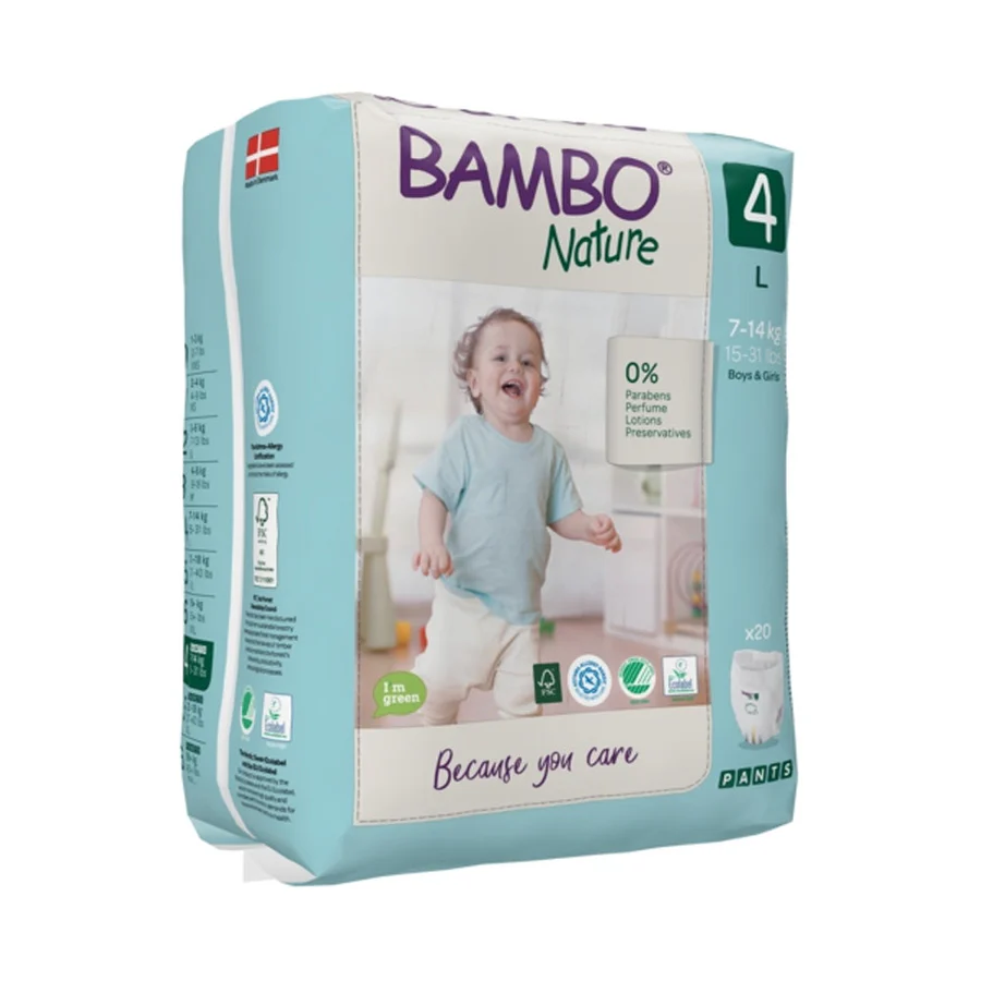 Bambo Nature 20 Culottes D’apprentissage t4 l 7-14kg
