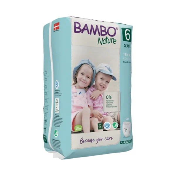 Bambo Nature Pack 8×18 Culottes D’apprentissage t6 xxl 18+kg