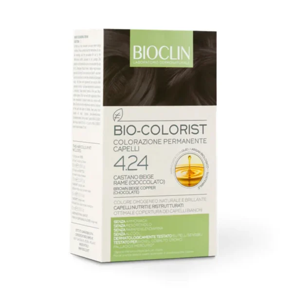 Bioclin Bio Colorist 4.24 Chatain Beige Cuivré