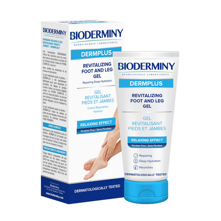 Bioderminy Dermplus Revitalizing Foot And Leg Gel 60ml