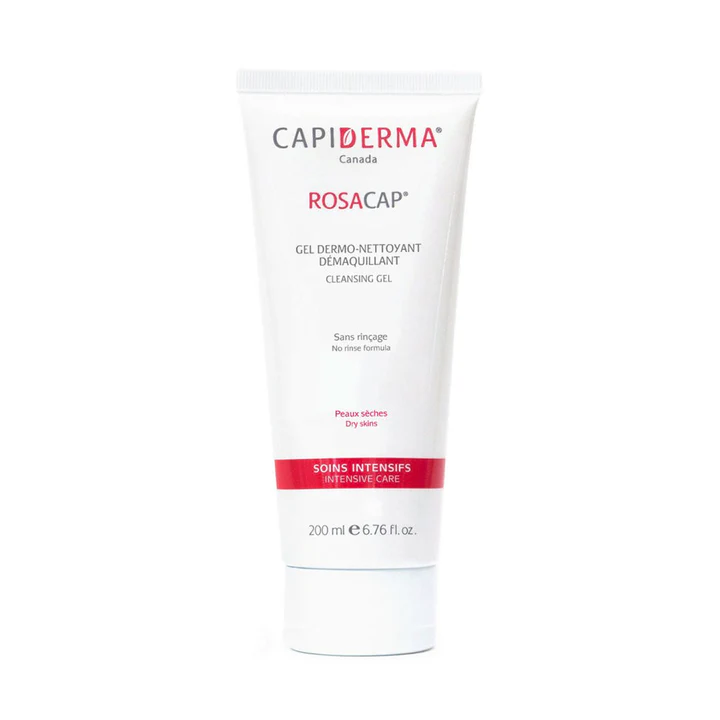 Capiderma Rosacap Gel Dermo-Nettoyant Démaquillant 200ml