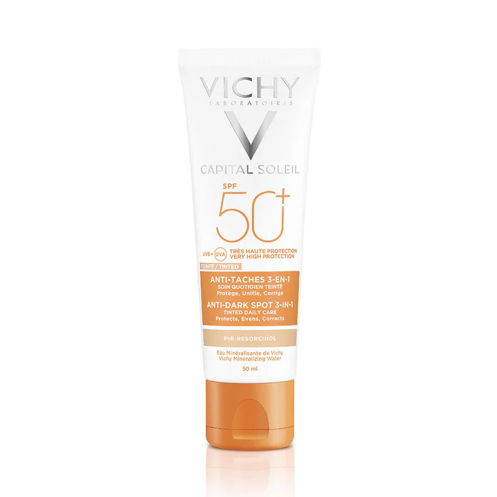 Vichy Capital Soleil Soin Anti-taches Teinté 3-en-1 SPF50+ 50ml