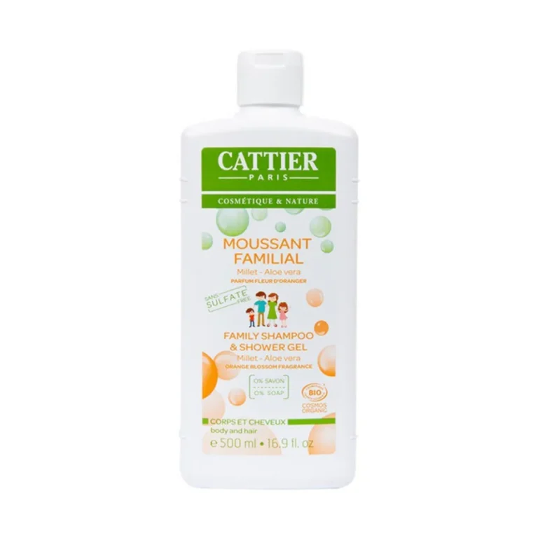 Cattier Moussant Familial Millet Aloe Vera Sans Sulfate 500ml