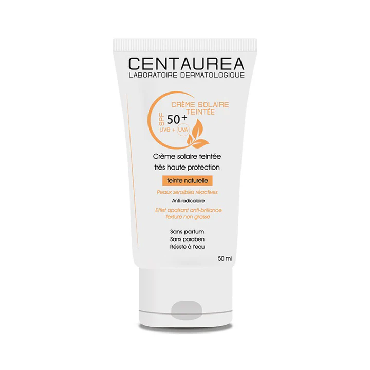 Centaurea Crème Solaire Teintée SPF 50+ 50ml