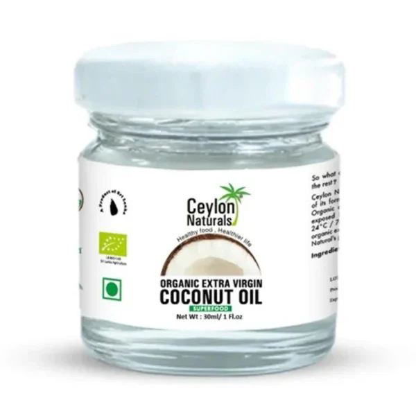 Ceylon Naturals Huile De Coco Extra Vierge 30ml