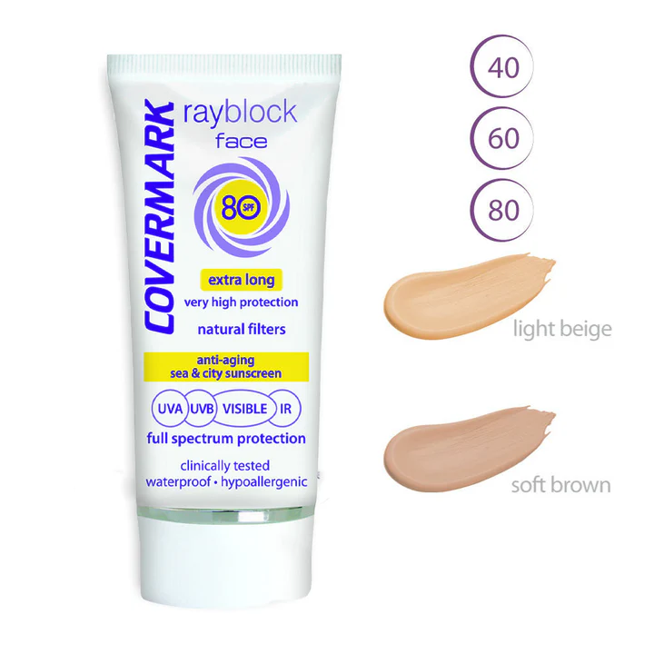 Covermark Rayblock Face SPF80 50ml
