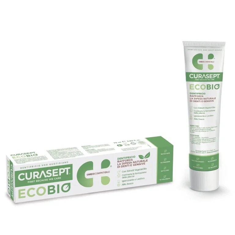 Curasept EcoBio Dentifrice naturel 75ml