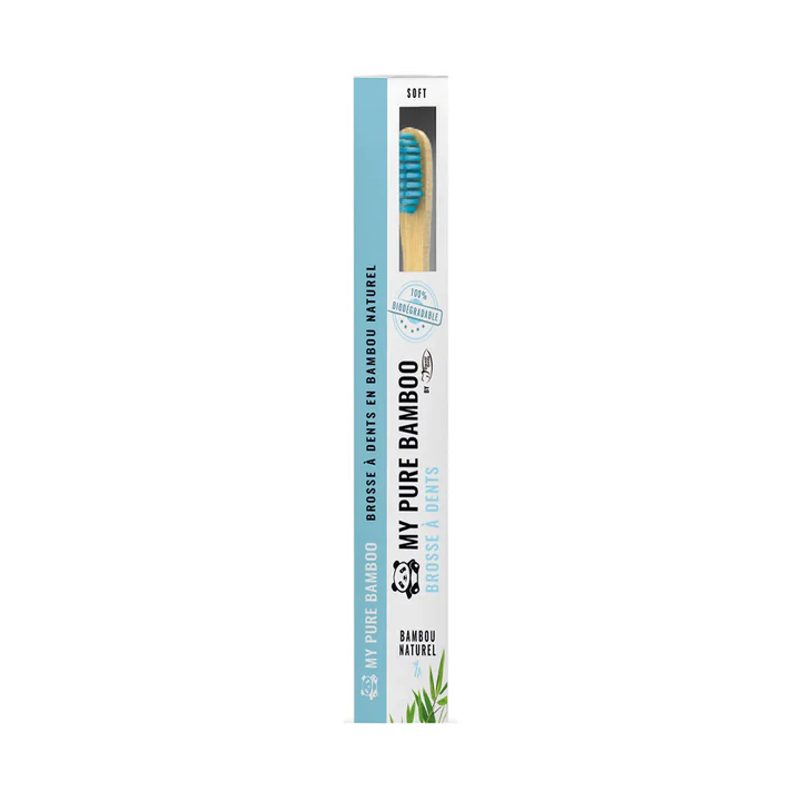 Denti-smile brosse à dents bambou Medium