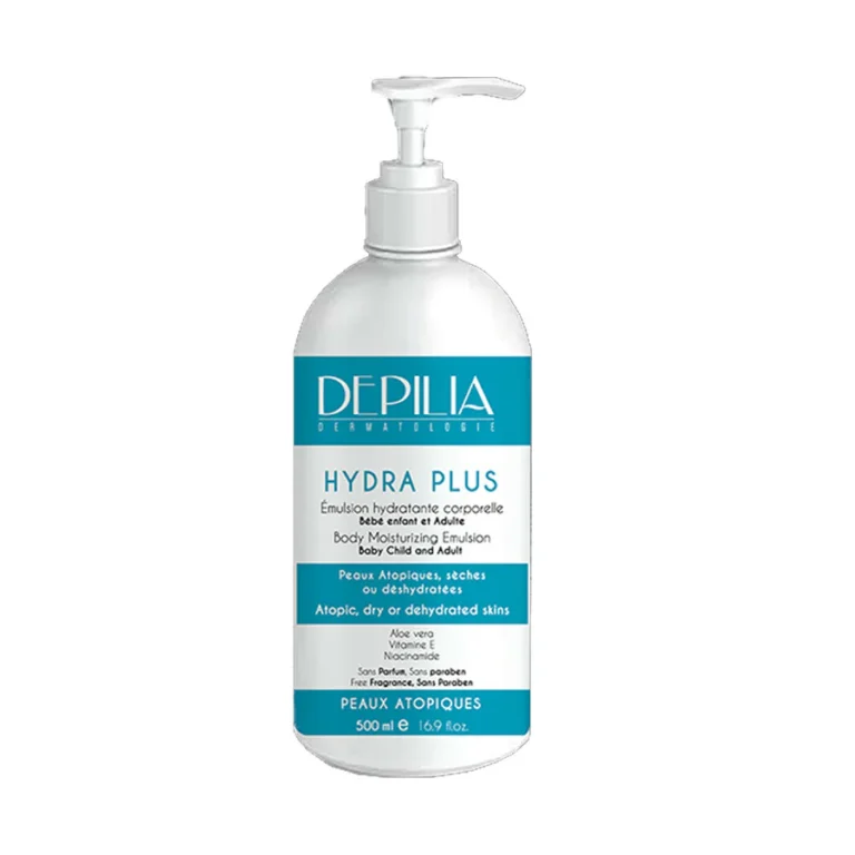 Depilia Émulsion Hydratante Corporelle Plus Lait 500 ml