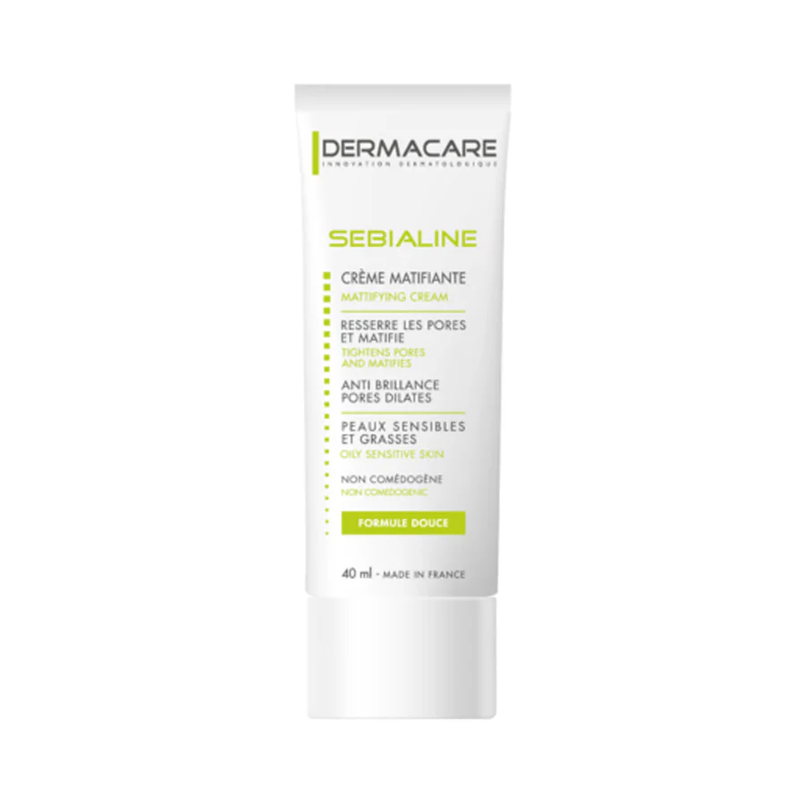 Dermacare Sebialine Crème Matifiante Peaux Sensibles et Grasse 40ml