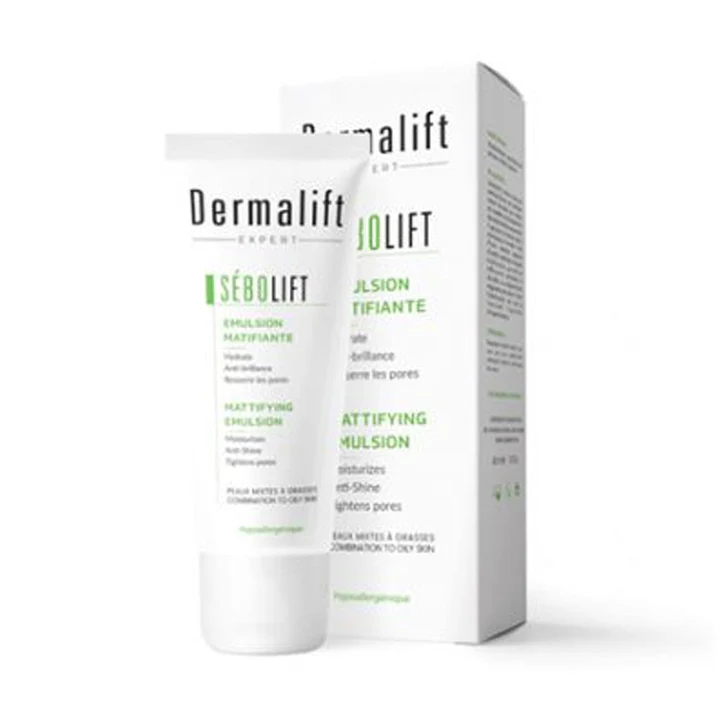 Dermalift Sebolift Emulsion Matifiante Peaux Mixtes à Grasses 40 ml