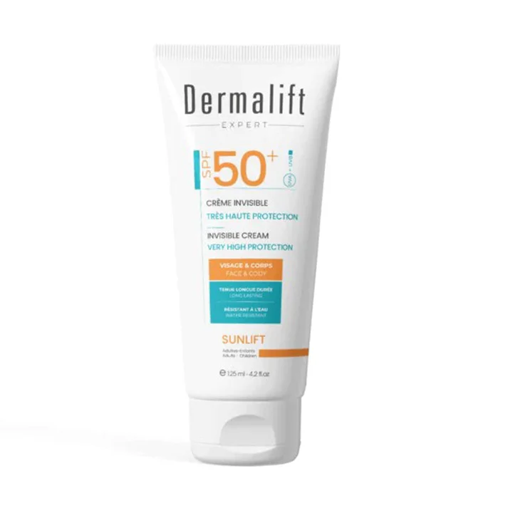 Dermalift Sunlift Ecran Invisible SPF 50+ Très Haute Protection 125 ml