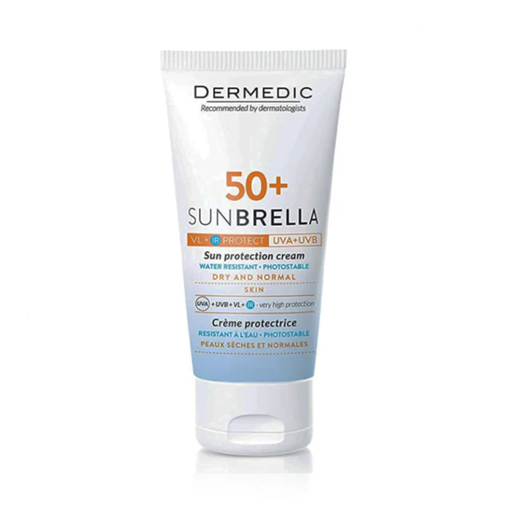 Dermedic Sunbrella Crème SPF 50+ Peau Séches Et Normales 50ml