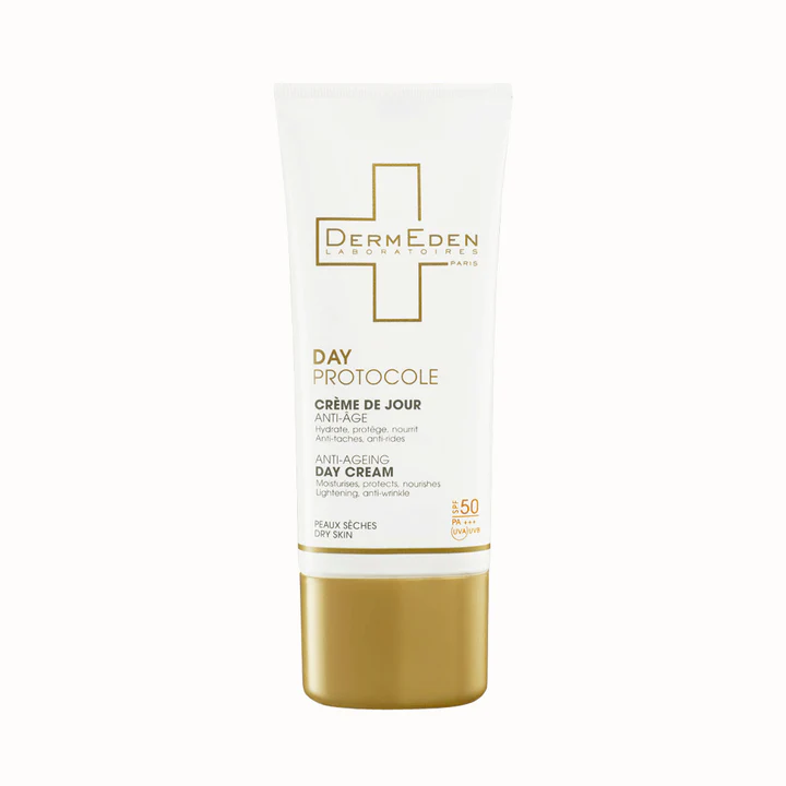 DermEden Crème De Jour SPF50 Peaux Séches 50ml