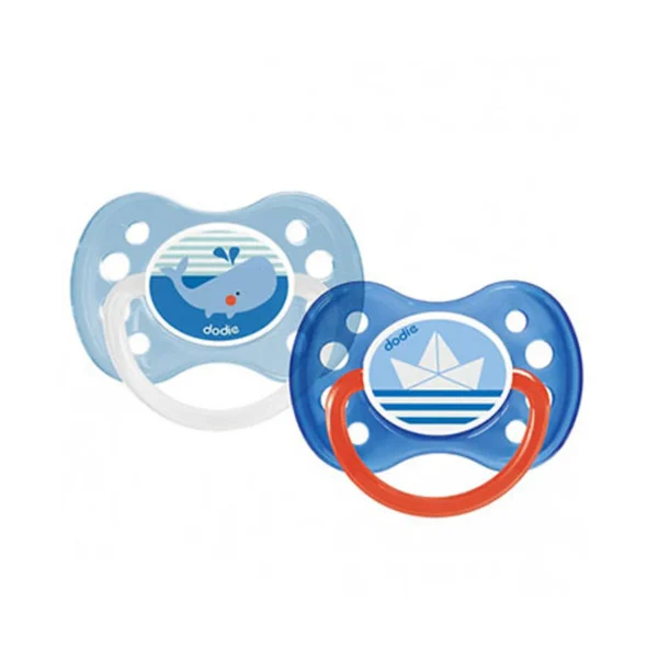 Dodie 2 Sucette Anatomique Duo Mer +6m A14