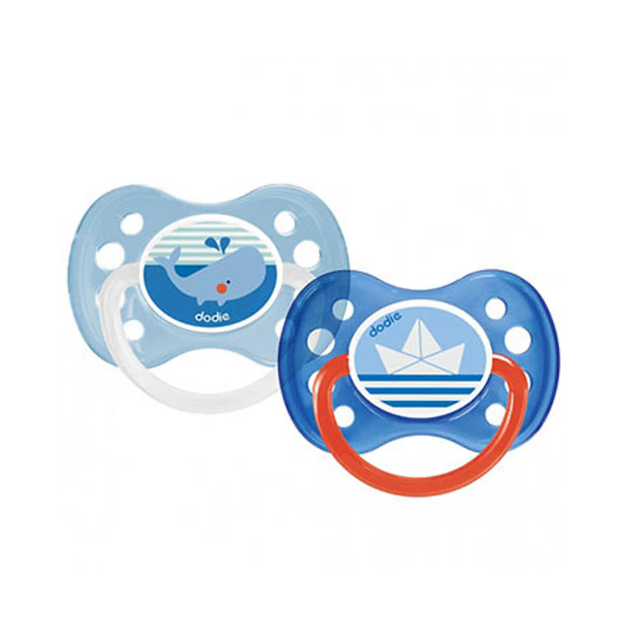 Dodie 2 Sucette Anatomique Duo Mer +6m A14