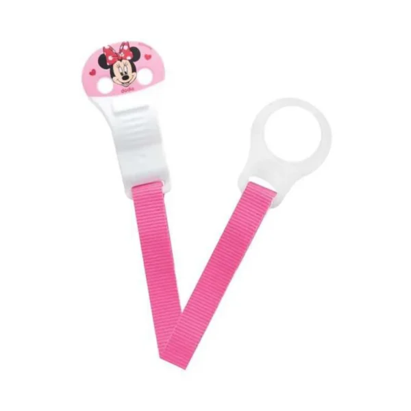 Dodie Attache Sucette Ruban Minnie