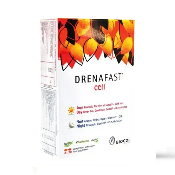 Drenafast Cell Anti-Cellulite Jour Et Nuit 40 Comprimes
