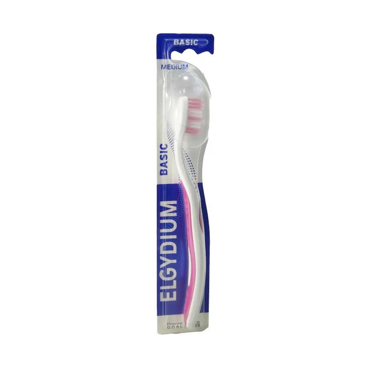 ELGYDIUM Basic brosse à dents medium