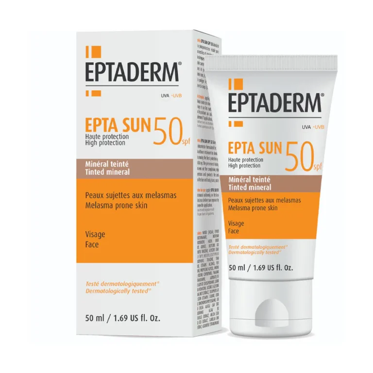 Eptaderm Sun 50+ Minéral Teinté 40ml
