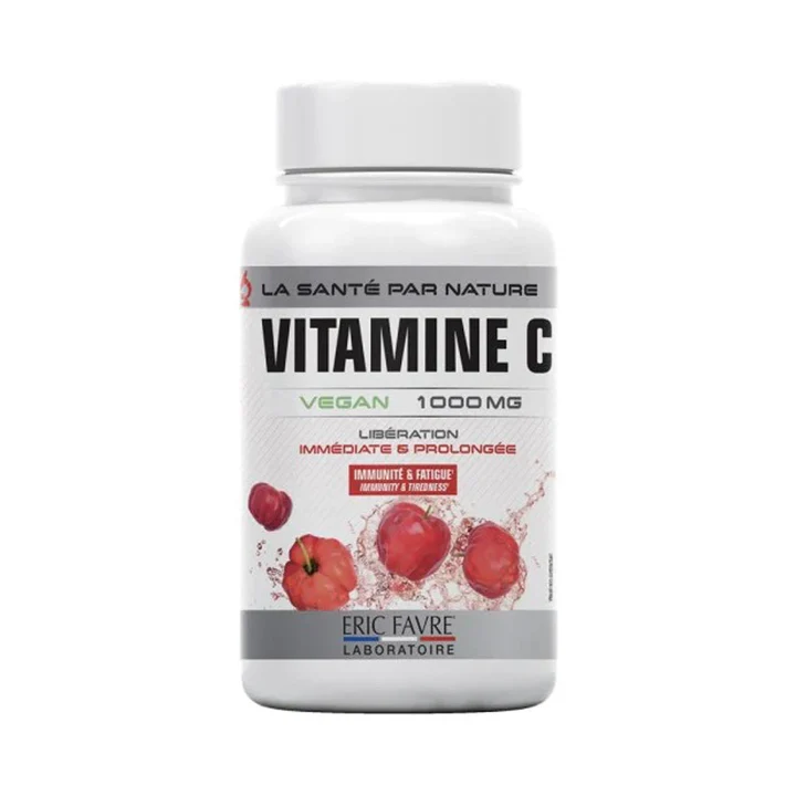 Eric Favre Vitamine C Vegan 1000 mg 100 Comprimés