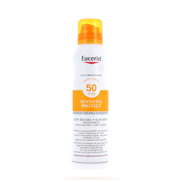 Eucerin Sun PROTECTION Sensitive Protect Brume Transparent SPF50 200ml