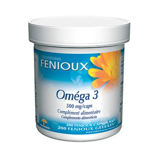 Fenioux Omega 3 500mg Boit 200 Capsules