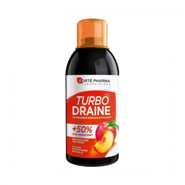 Forté Pharma TurboDraine Minceur Pèche 500ml