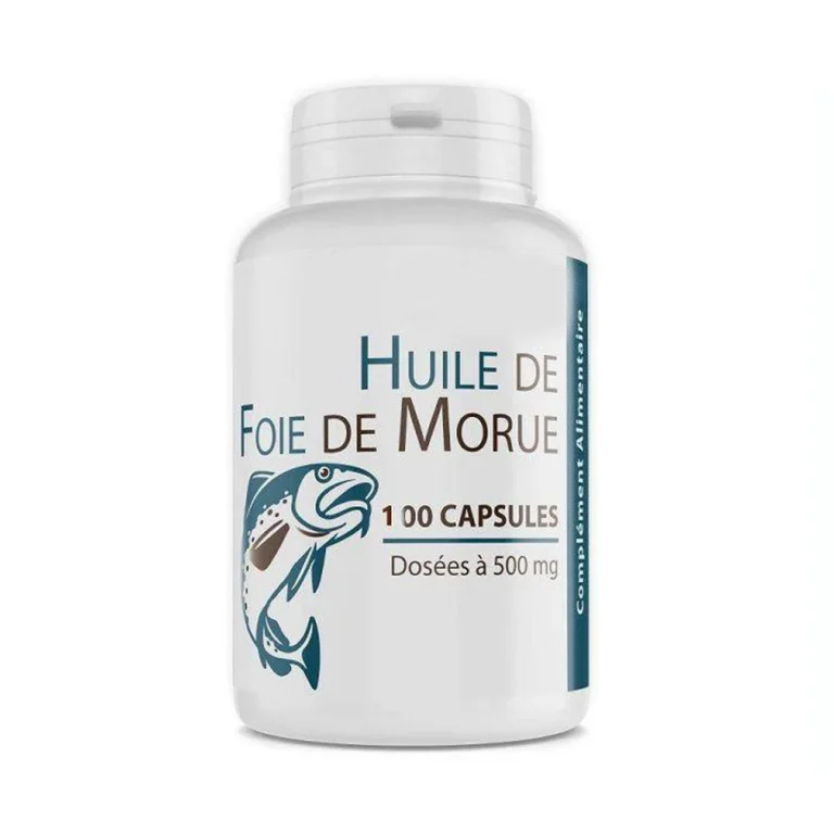 GPH Diffusion Huile De Foie De Morue 500mg 100 Capsules