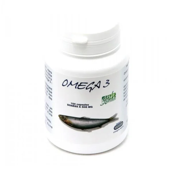 GPH Diffusion Oméga 3 505mg boite 200 Capsules