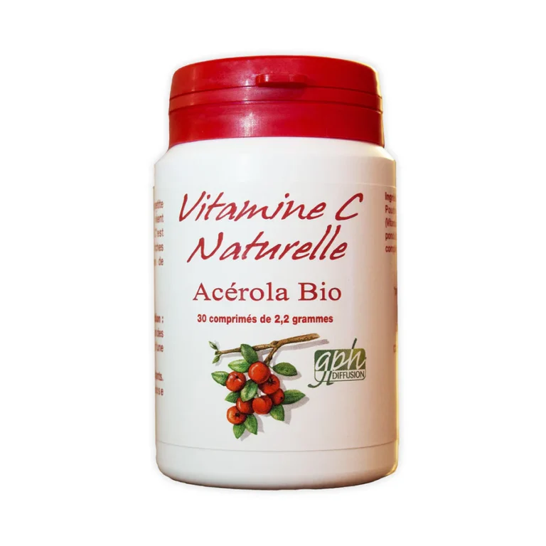GPH Diffusion Vitamine C Acérola Bio 30 Comprimés