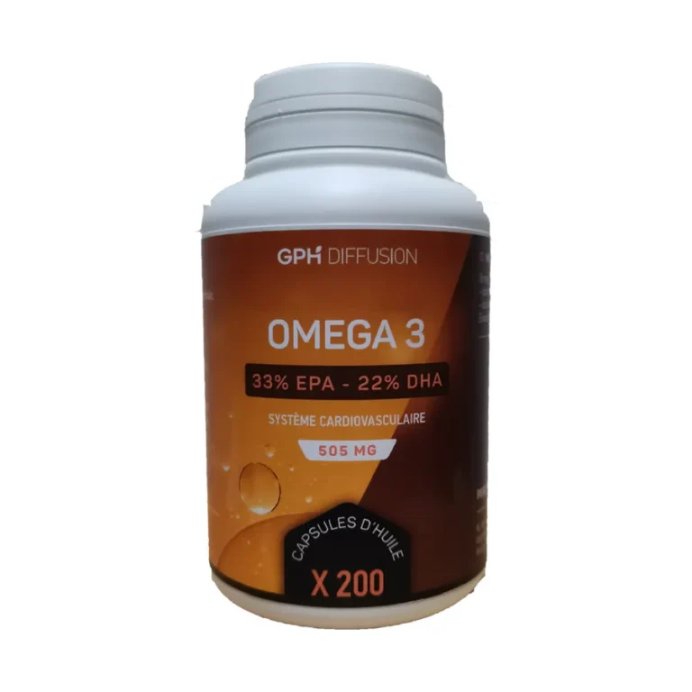 GPH Omega 3 Marines Dosées 505mg 100 Capsules