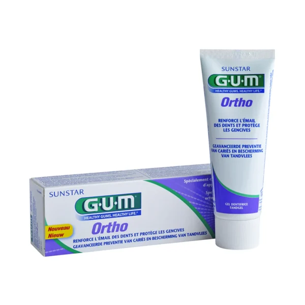 Gum ORTHO Gel Dentifrice 75ml (3080)