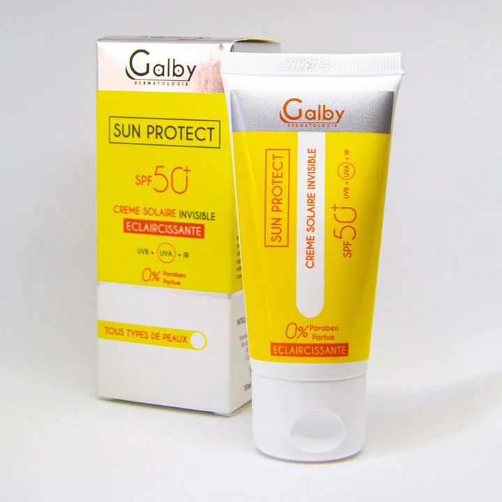 Galby sun protect écran solaire invisible SPF 50+