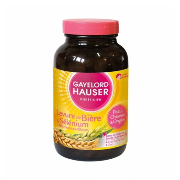 Gayelord Hauser Levure De Bière et Sélénium De 400 Gélules