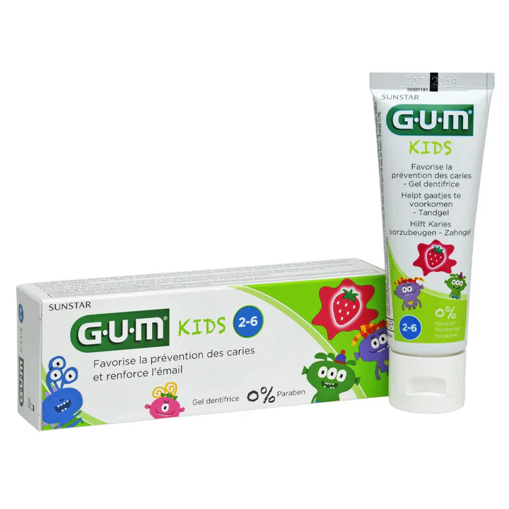 Gum KIDS 2-6 ans Gel Dentifrice 50ml (3000)