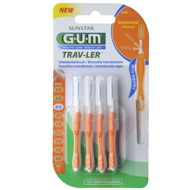 Gum PROXABRUSH TRAV-LER Brossette Interdentaire 0,9mm (1412)