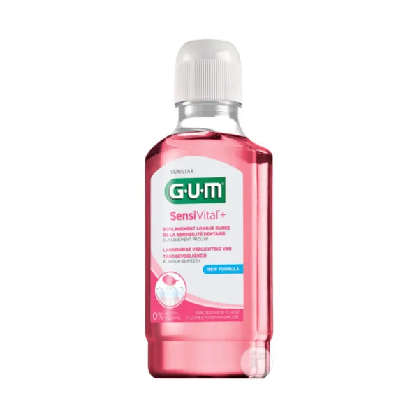 Gum SensiVital+ Bain De Bouche 300ml
