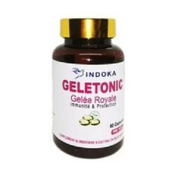 Indoka Geletonic Gelée Royale Immunité Et Protection 60 Capsules