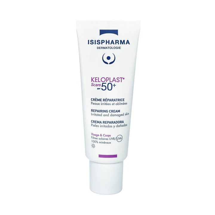 Isispharma Keloplast Scars Crème Réparatrice Protectrice SPF50+ 40ml